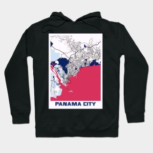 Panama City - Panama MilkTea City Map Hoodie